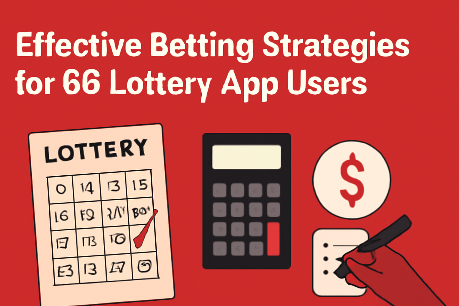 An informative image depicting security measures for the 66 Lottery App.