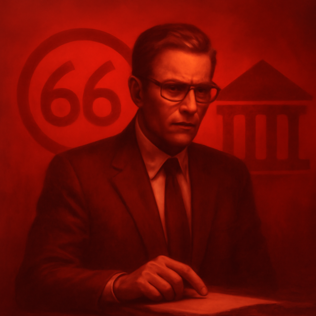 Illustration explaining the key features of 66 Lottery App.