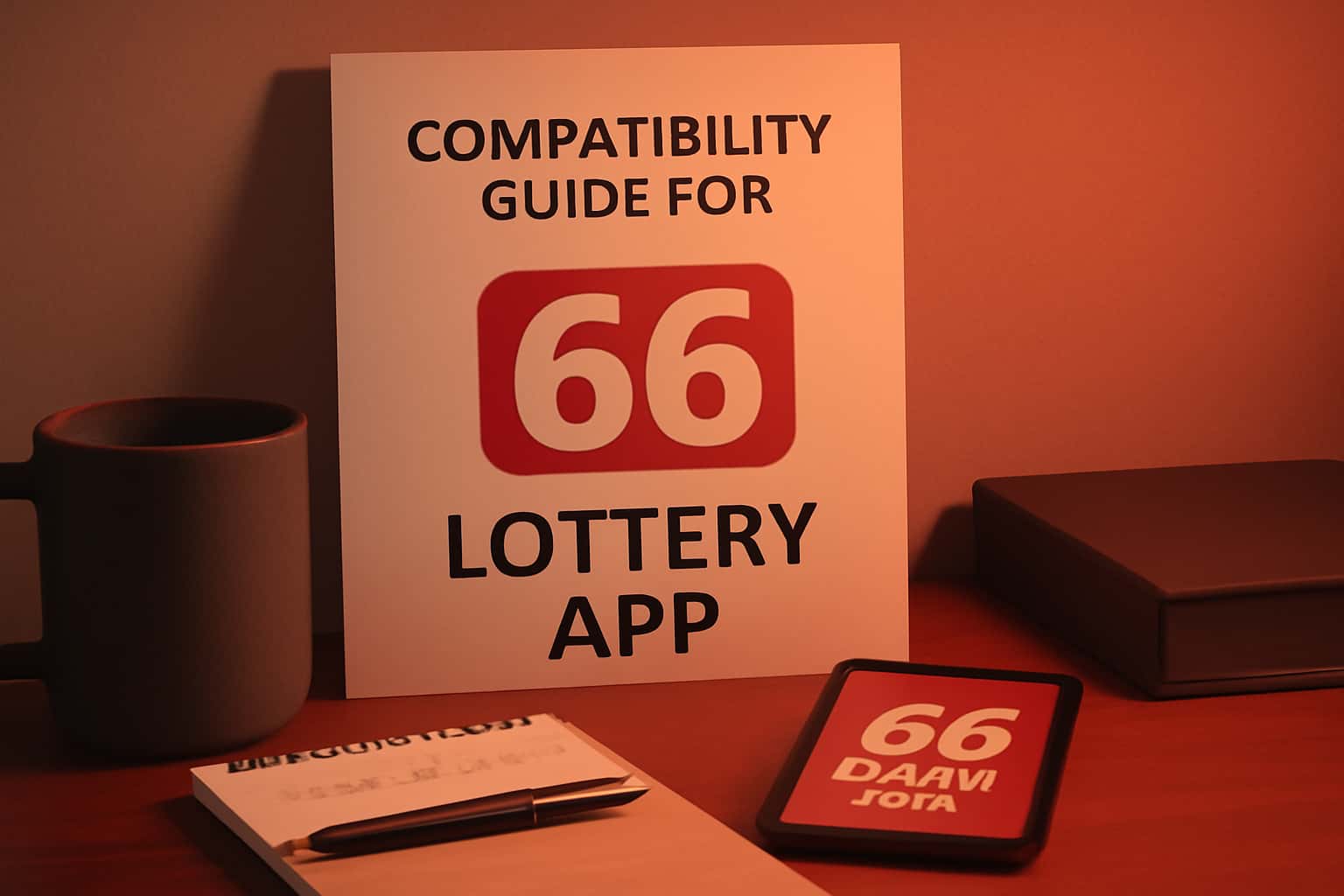 Visual representation of the Compatibility Guide for 66 Lottery App emphasizing its features.