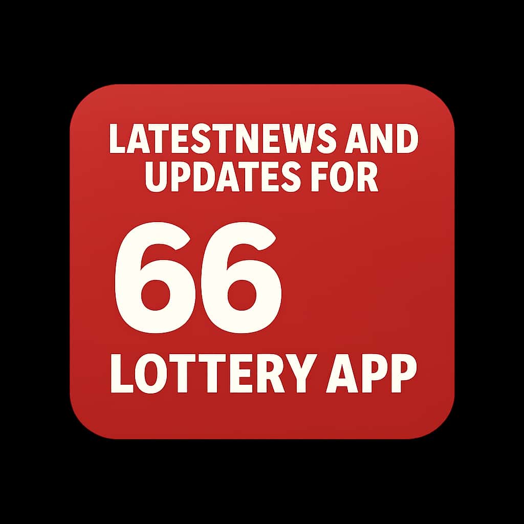 Minimal icon representing the '66 Lottery App' as a guide resource.