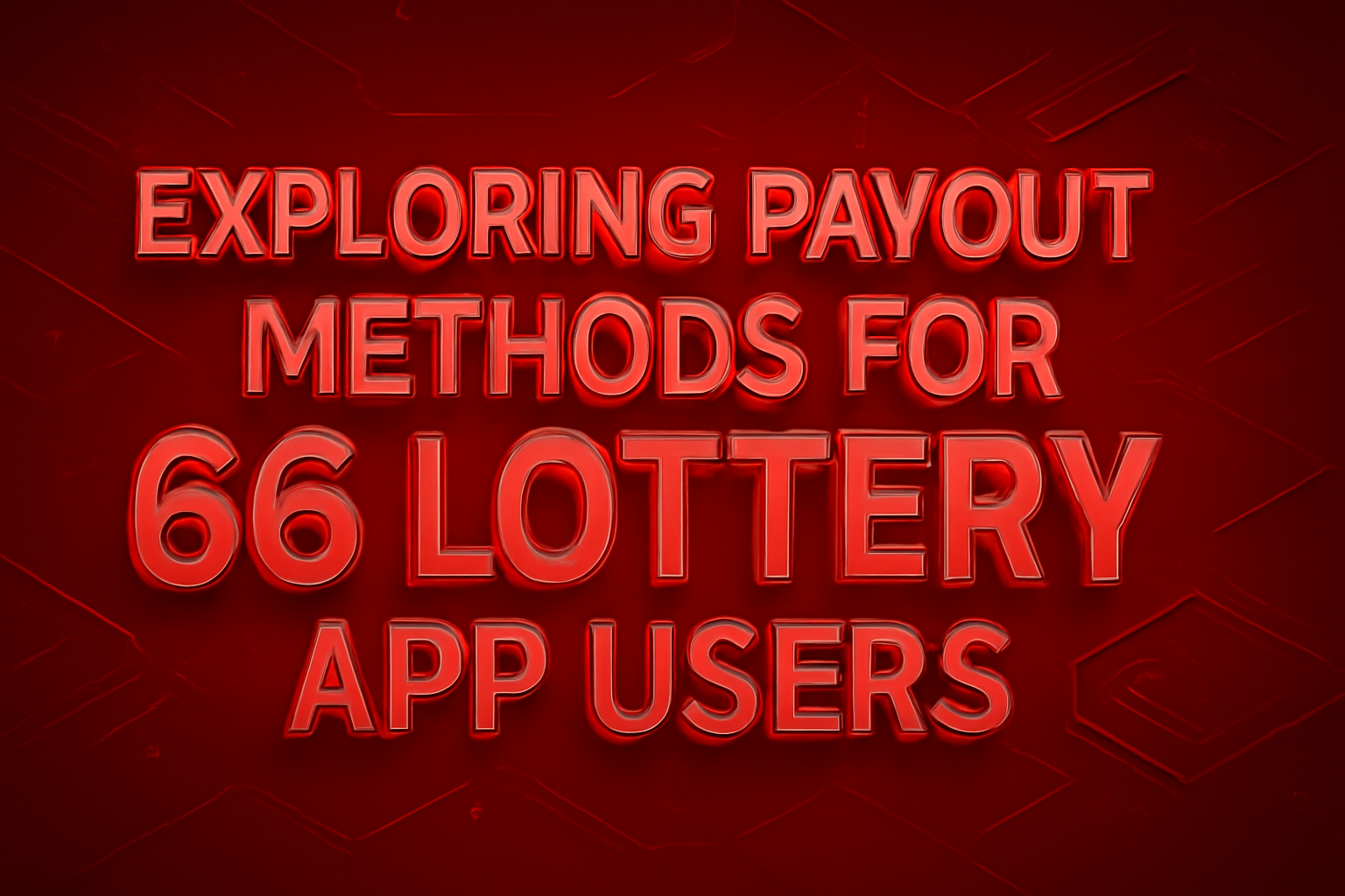 An informational support scene illustrating the 66 Lottery App and contact options.