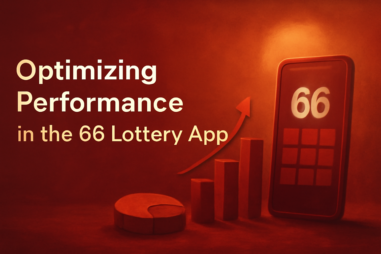 An informational layout showcasing the 66 Lottery App download process with a professional touch.