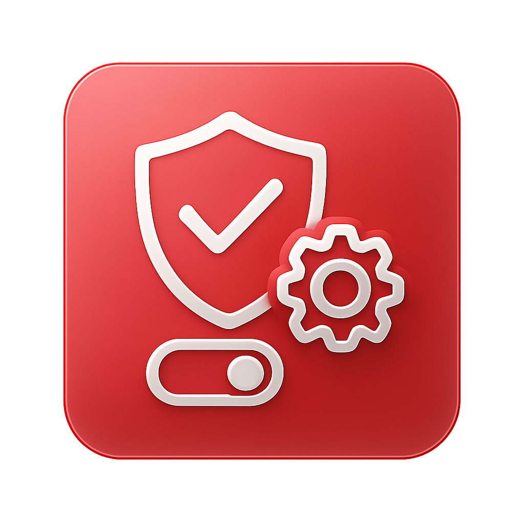 An icon representing security tips for the 66 Lottery App.