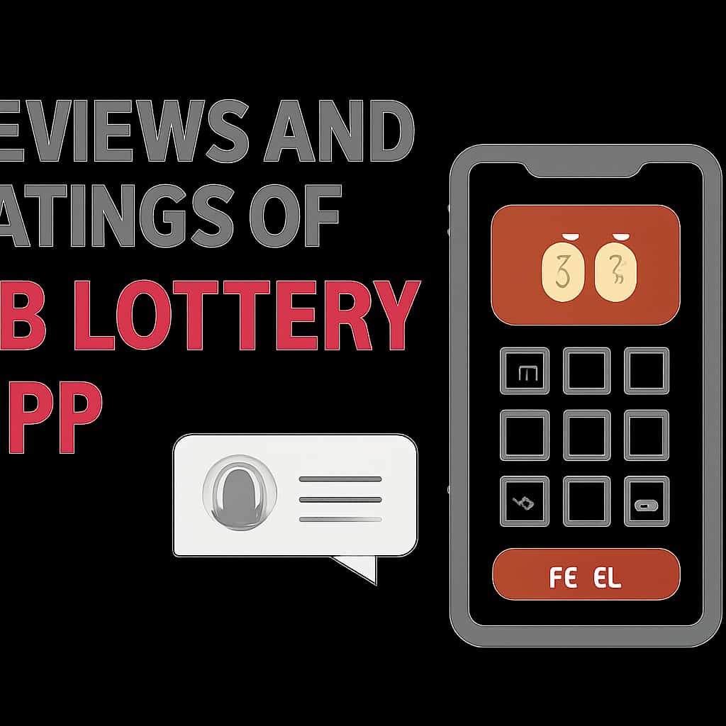 An educational diagram explaining user reviews of 66 Lottery App.