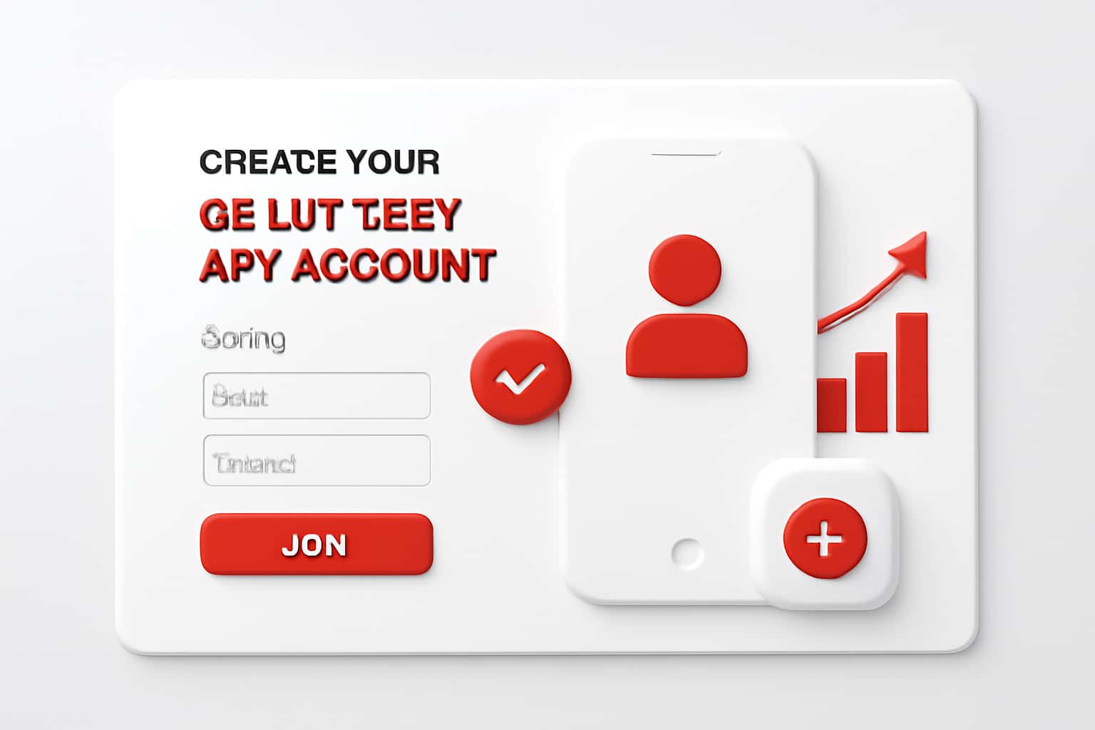Create Your 66 Lottery App Account Interface